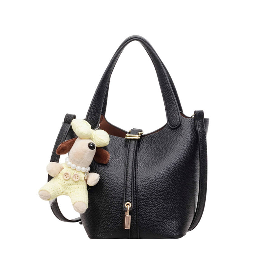 YALU Pu Handbag Regular Women's Multicolor