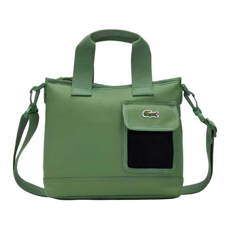 LACOSTE LACOSTE Fabric Handbag Unisex Leaf Green