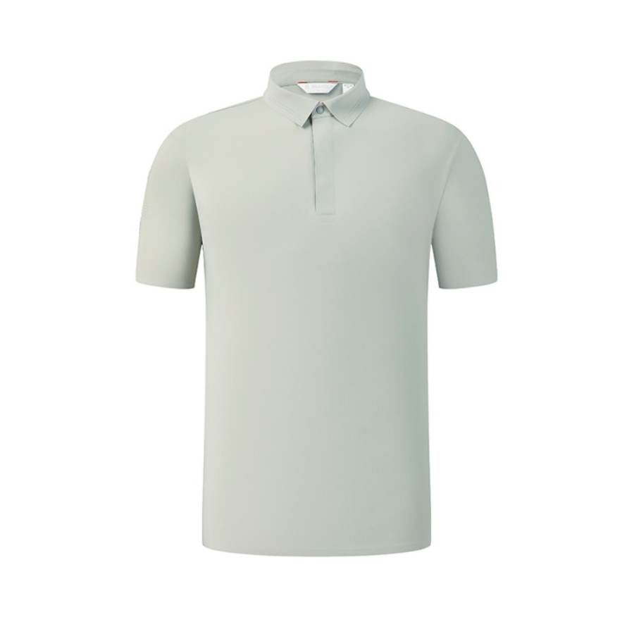 FILA Golf Polo Shirt Men's Cloud Mud Gray