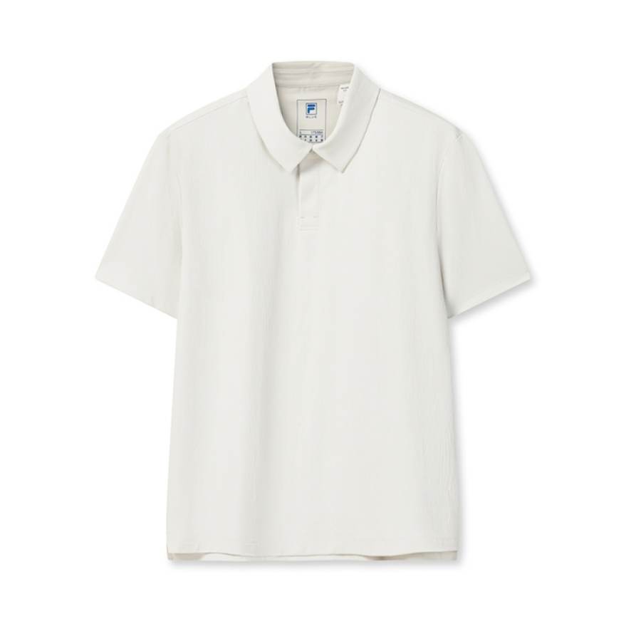 FILA BLUE Polo Shirt Men's Sandstone Gray
