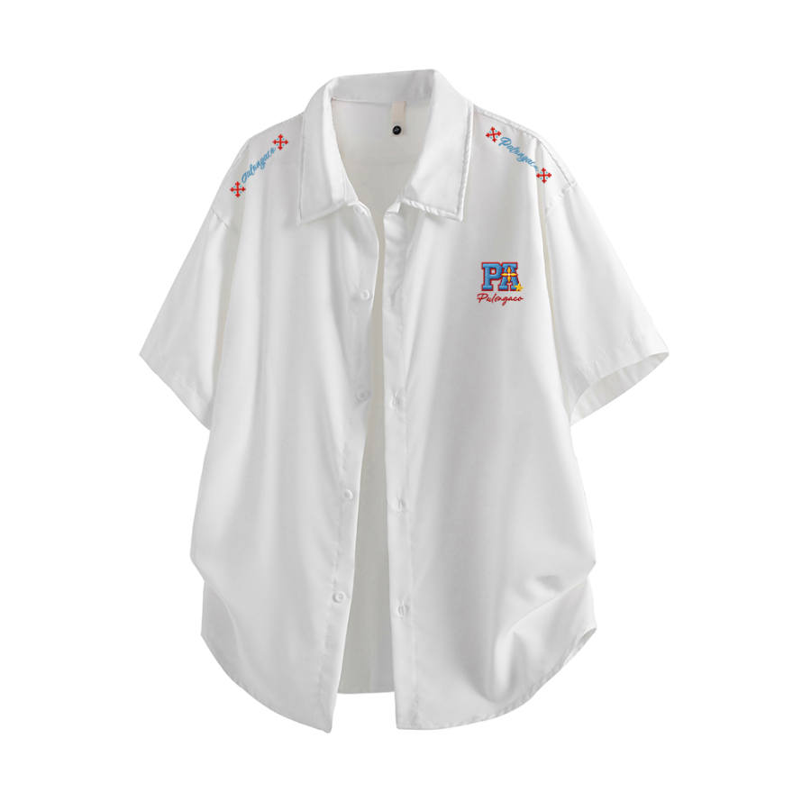 PAL ONGACO Shirts Unisex Lapel Thin Shirt