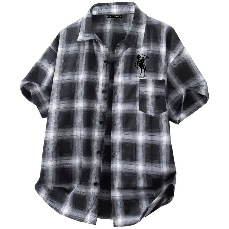 PAUL COSTELLOE Shirts Unisex Lapel Moderate