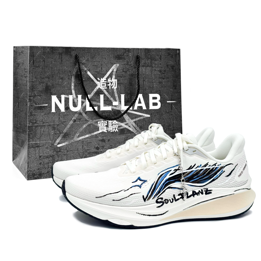 Li-Ning Li Ning Red Hare 9 Low top Running Shoes Unisex White Blue