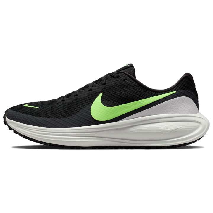 Nike Nike REVOLUTION 8 Breathable Casual Running Shoes Men's Black Green