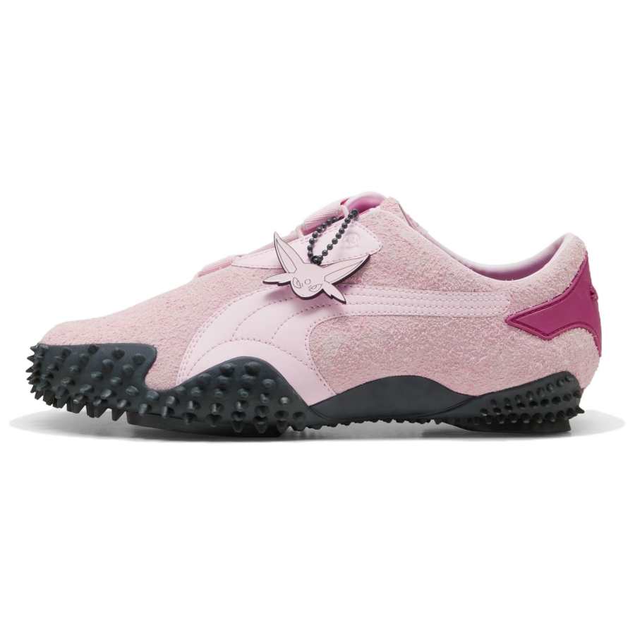 PUMA x POKÉMON Mostro Cow Leather Support Casual Shoes Unisex Pearl Powder