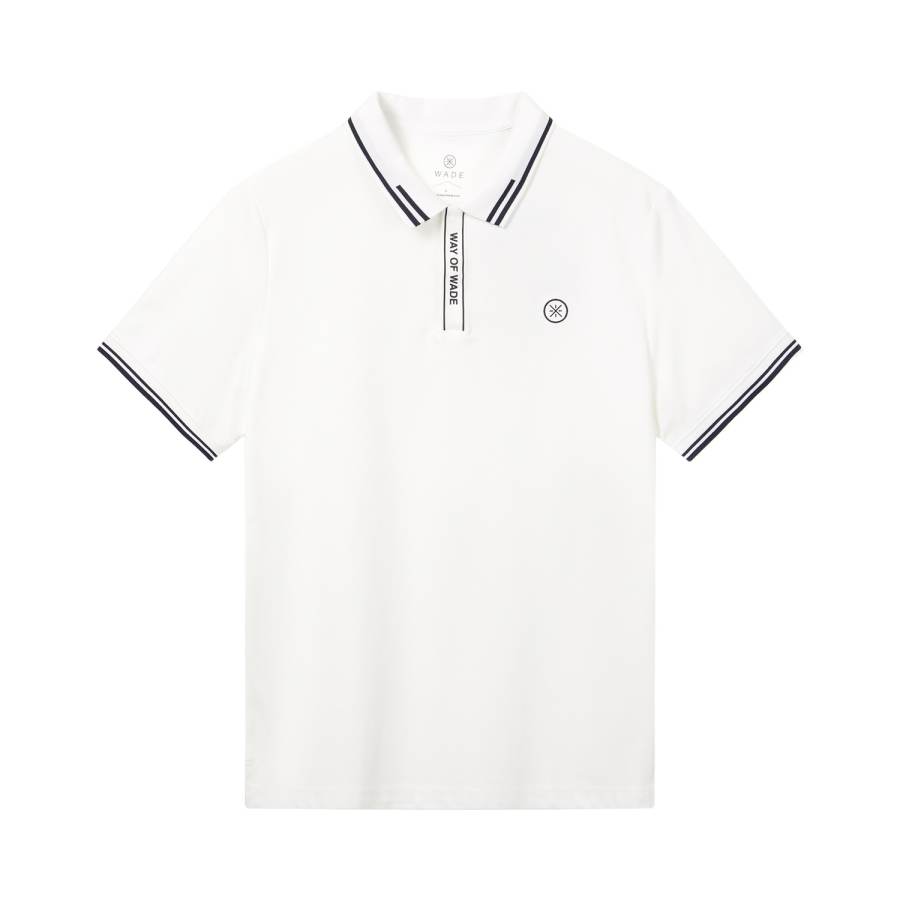 Li-Ning Li Ning Wade Polo Shirts Men's White Lapel Moderate
