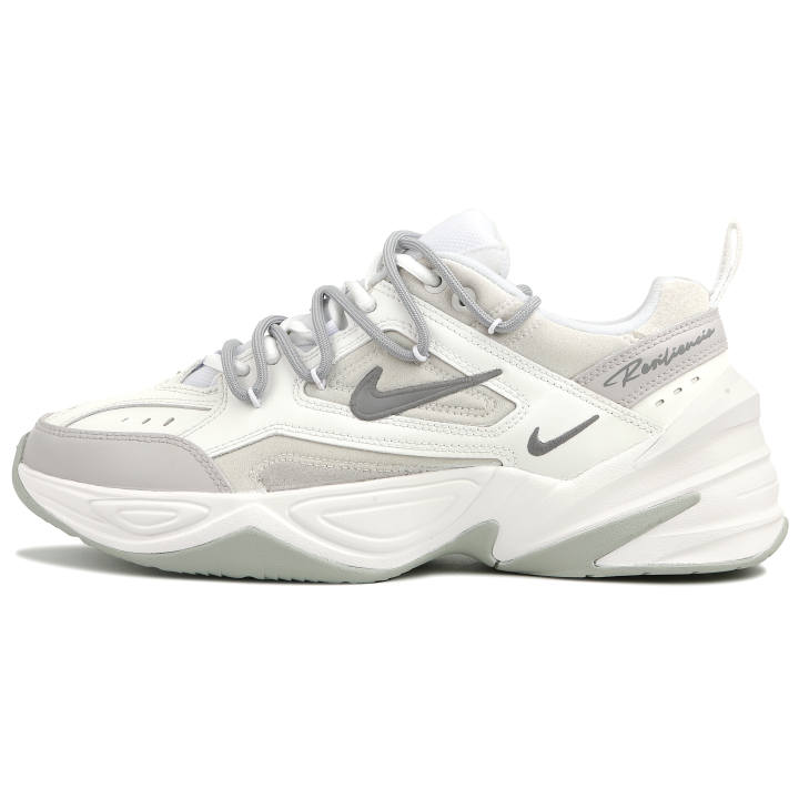 Nike Nike M2K Tekno Cushioning Slip Resistant Low top Chunky Sneakers Unisex Gray