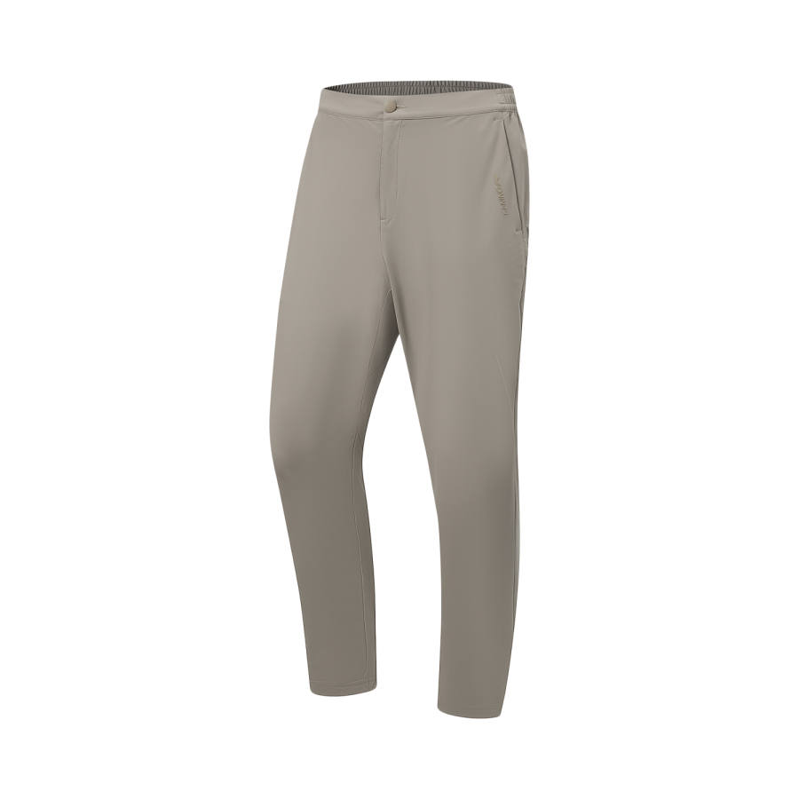 Li-Ning Li Ning Fitness Series Knitted Sweatpants Men's Rock Ridge Gray
