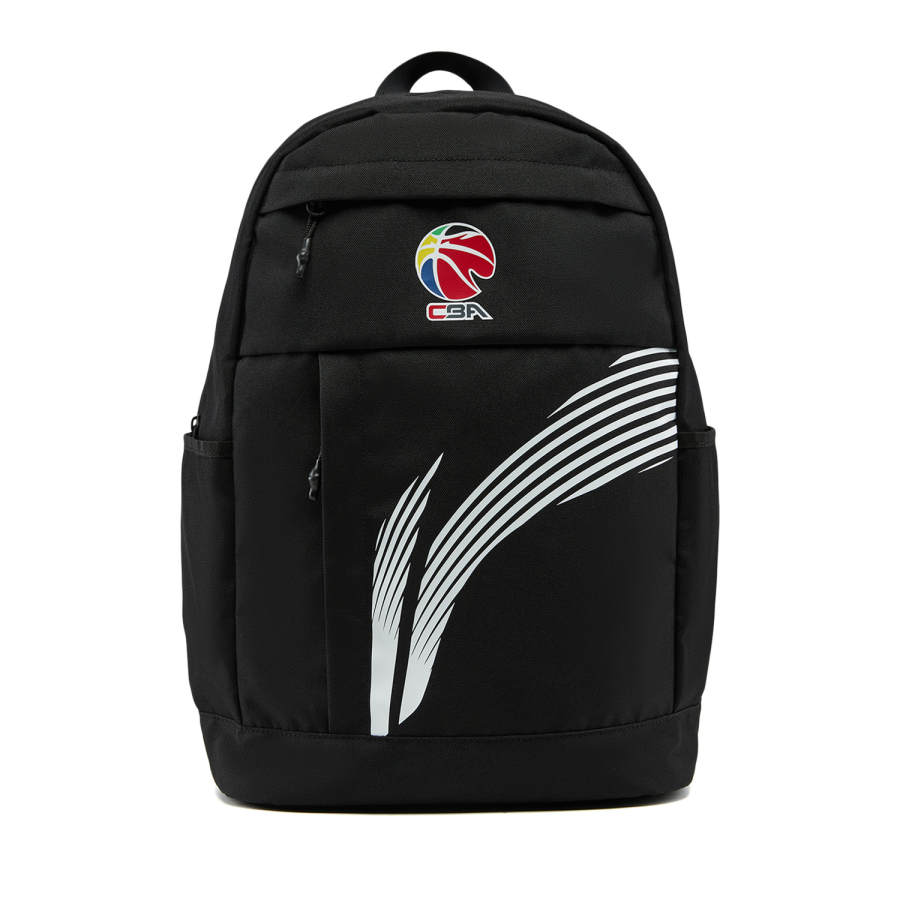 Li-Ning Li Ning Professional Basketball Collection Polyester Backpack Regular Unisex Basic Black