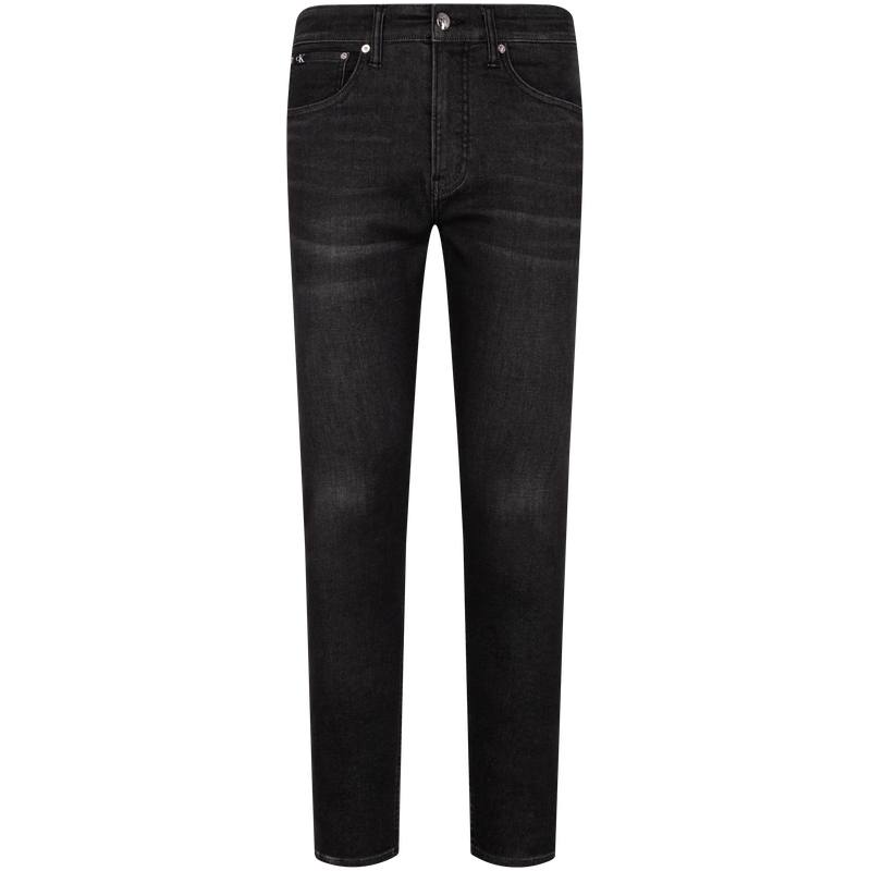 Calvin Klein Jeans Men's 1BY Denim Black Moderate Tapered Pants