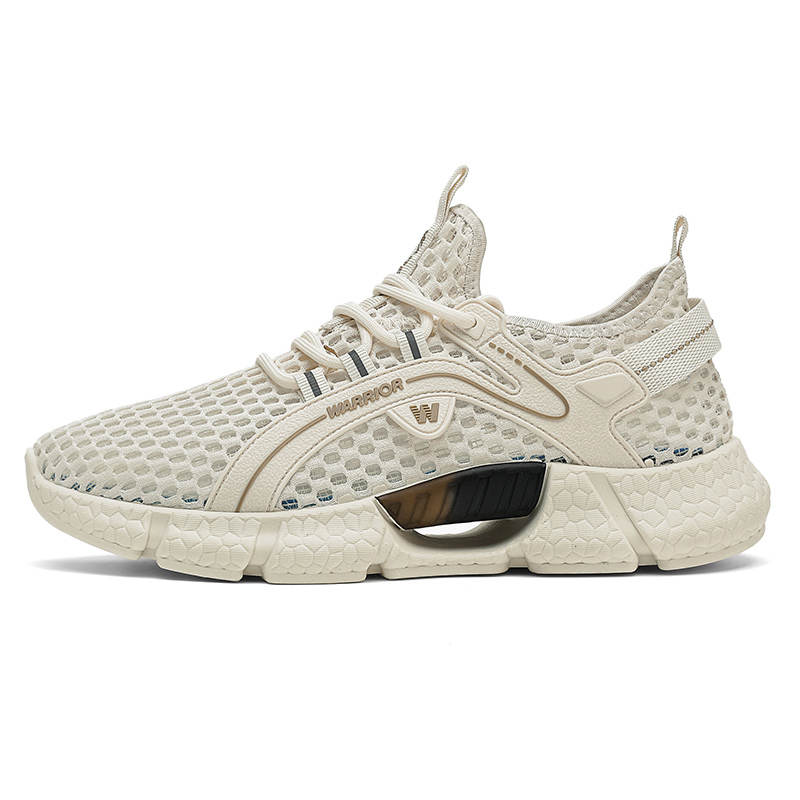 Warrior Cushioning Height Increasing Abrasion Resistant Breathable Low top Casual Shoes Men's