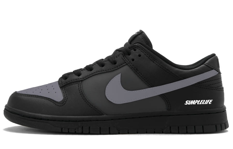 Nike Nike Dunk Low Black Ground C Soul Craft Low top Skateboard Shoes Unisex Black
