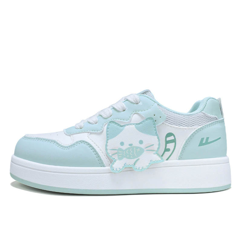 Warrior Skateboard Shoes Cushioning Abrasion Resistant Lightweight Slip Resistant Low top Casual Shoes Women's