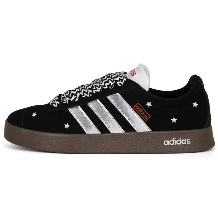 Adidas Adidas VL COURT 2.0 Star Wish, Classic German Army Trainers Synthetic Leather, Split Cow Leather Abrasion Resistant