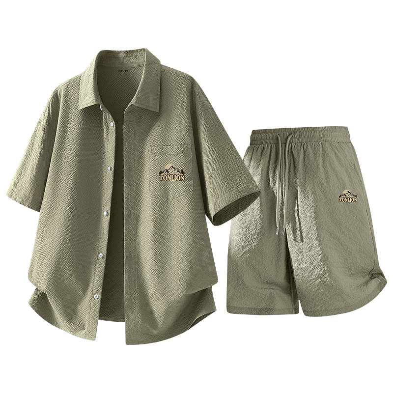 Tonlion Shirt Matching Set Unisex