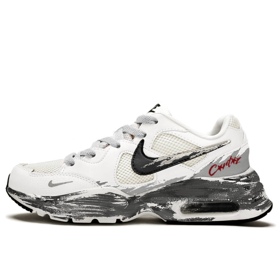 Nike Nike Air Max Fusion Mesh, Synthetic Leather Cushioning Breathable Low top Casual Running Shoes Men's