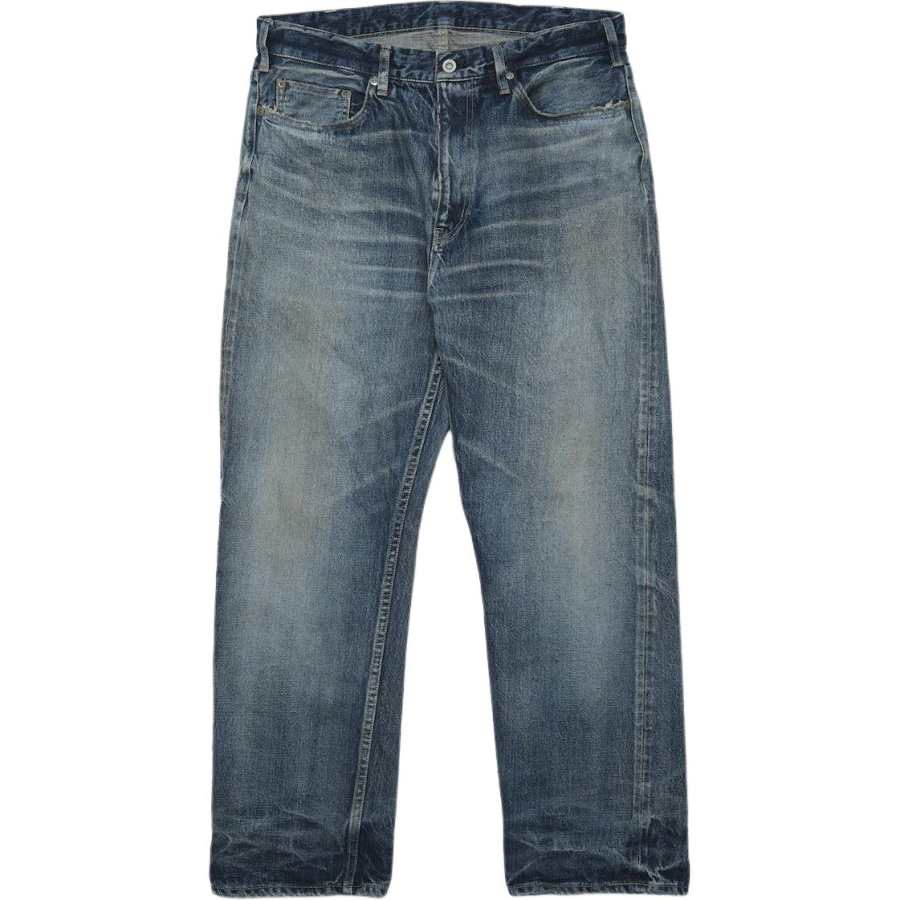 MADNESS Jeans Unisex Blue Moderate Straight Fit Pants