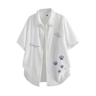 PAL ONGACO Shirts Unisex Lapel Thin Shirt