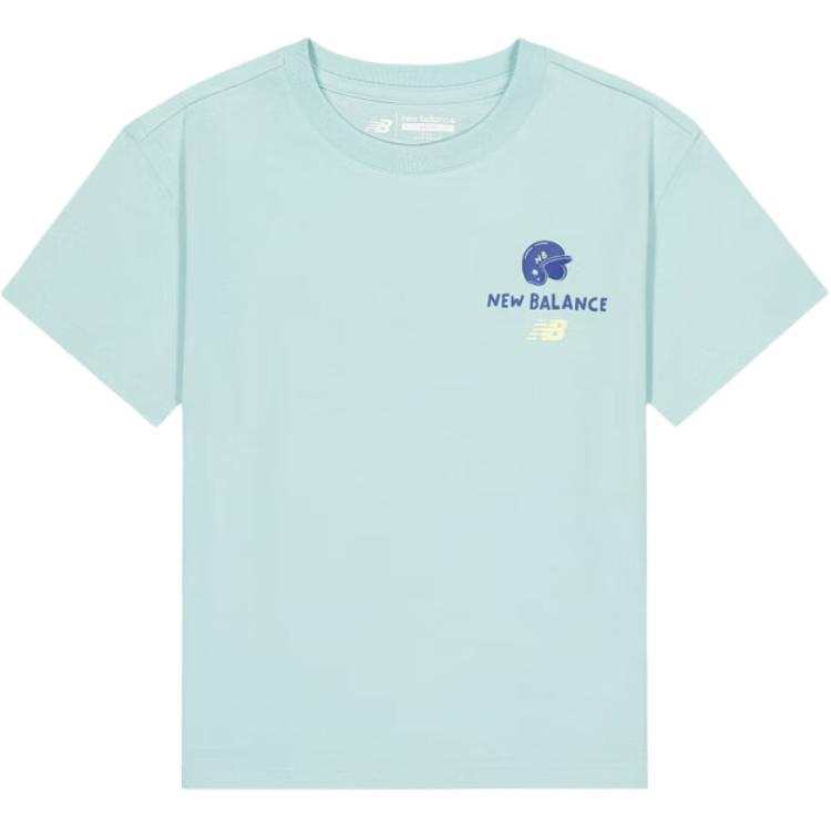 New Balance New Balance Kids T Shirts Crew Neck Moderate