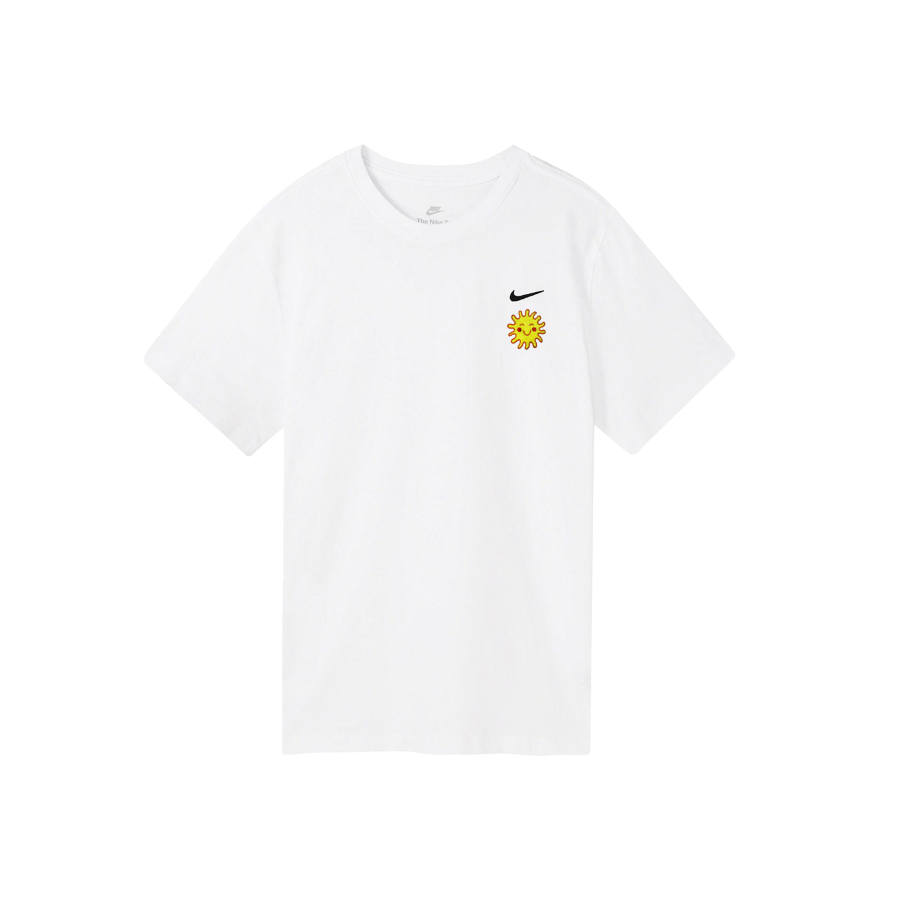 Nike Nike Sportswear T Shirts Unisex White Crew Neck Moderate