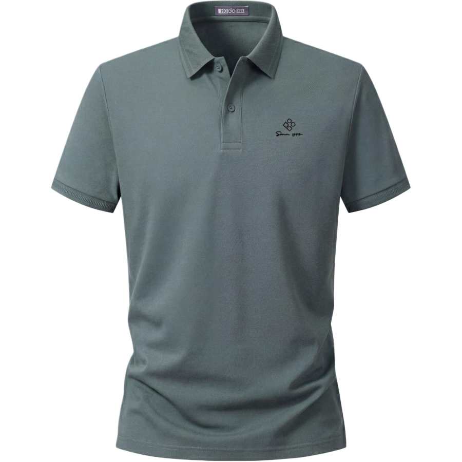 Hodo Polo Shirts Men's Lapel Moderate Straight Fit
