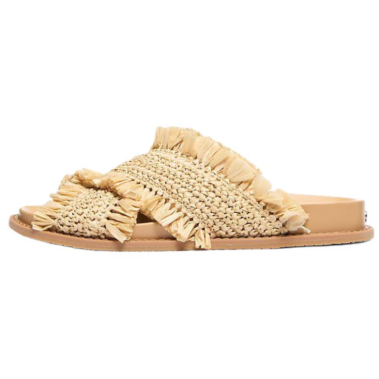 MICHAEL KORS Peyton Slide Slippers Women's Natural