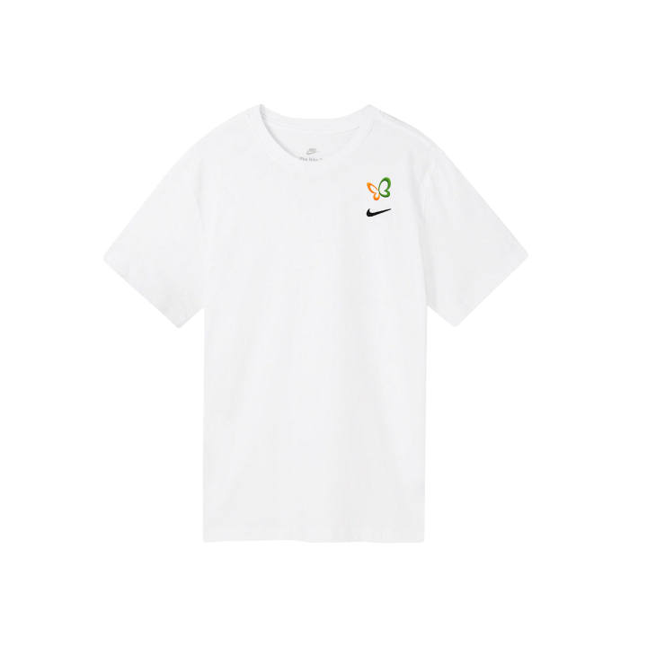Nike Nike Sportswear T Shirts Unisex White Crew Neck Moderate Straight Fit