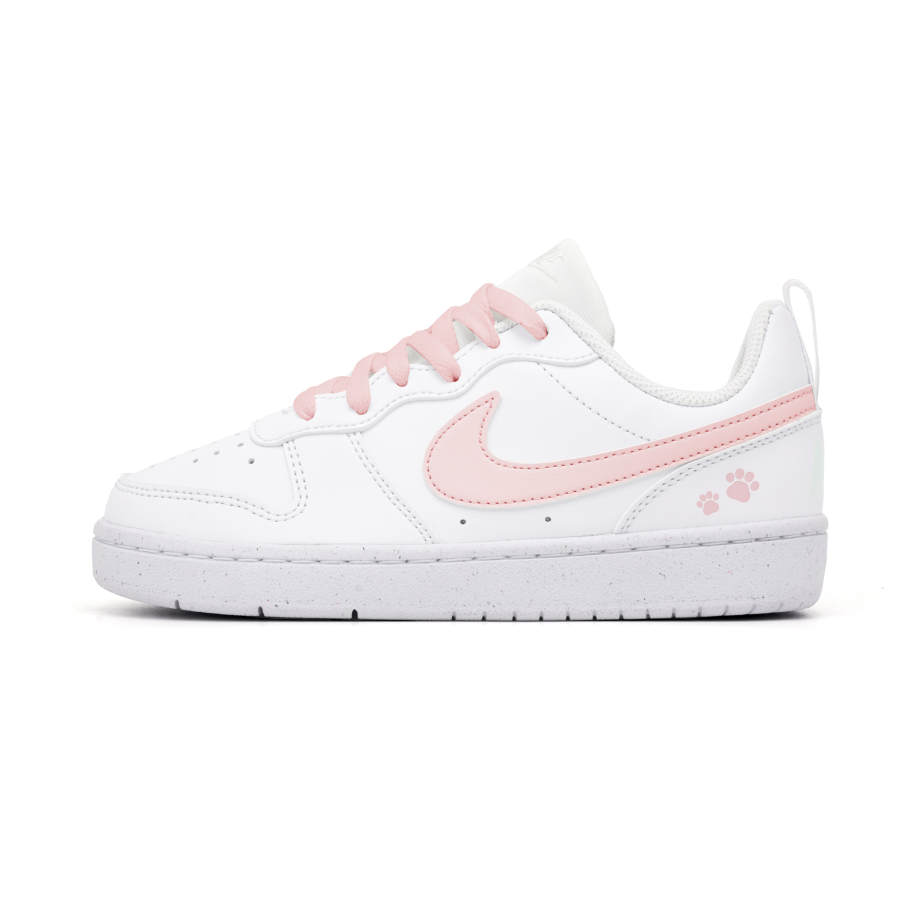 Nike Nike Court Borough Low top Skateboard Shoes Women's White Pink
