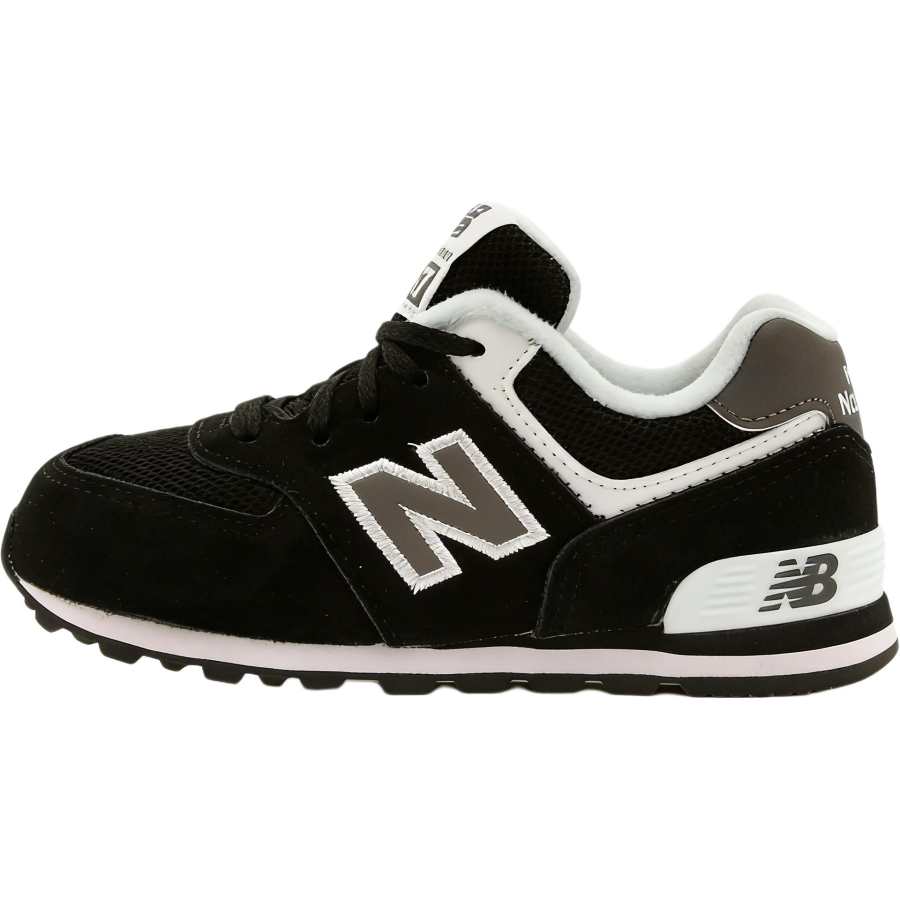 New Balance New Balance NB 574 Comfortable Low top Toddler Shoes Black Infant And Toddler