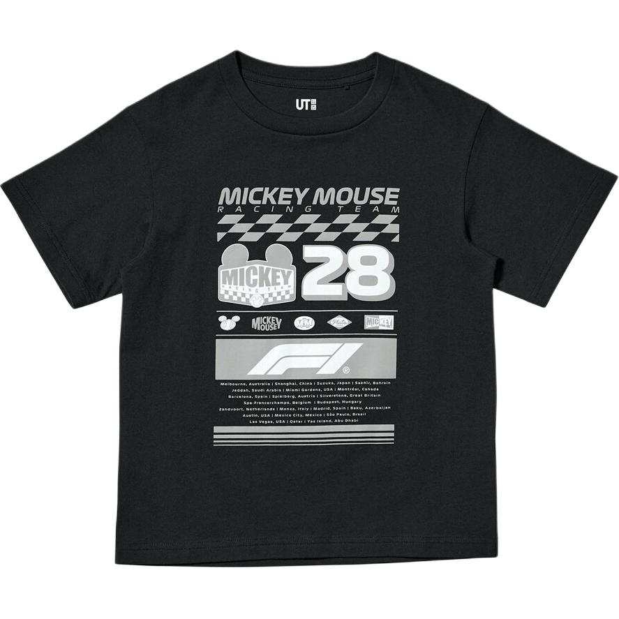 UNIQLO X Disney Kids T Shirts Crew Neck Moderate