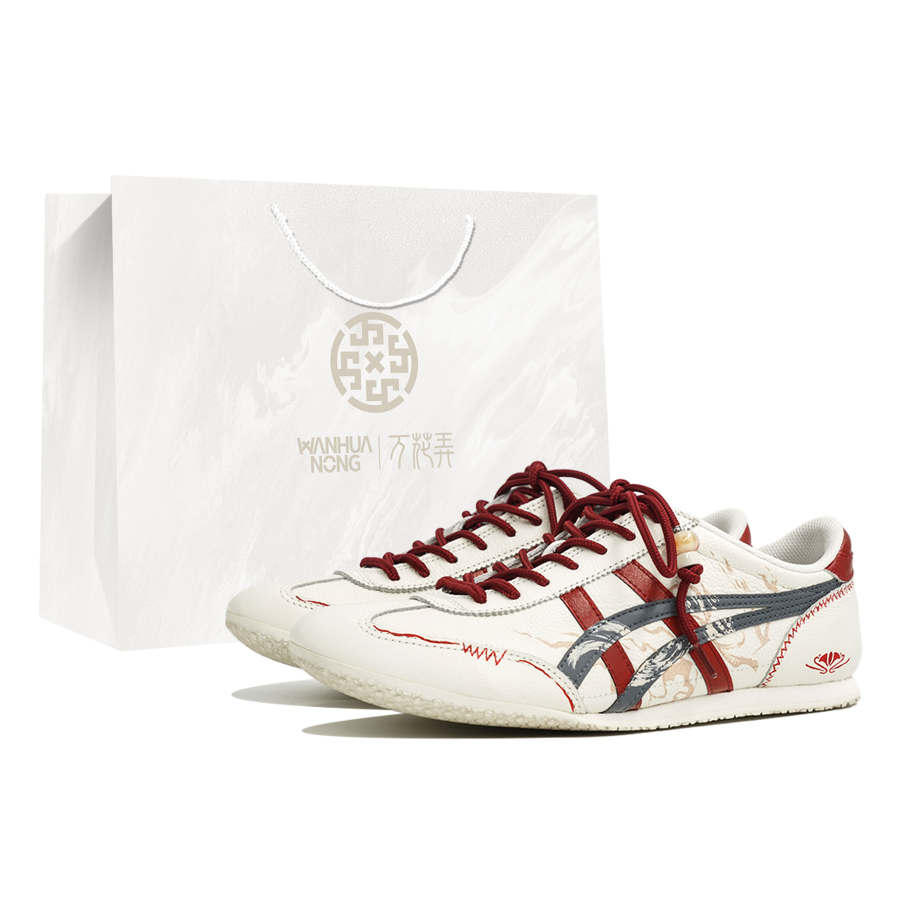 Onitsuka Tiger Machu Racer Wan Hua Nong, Auspicious, Shopping Bag Abrasion Resistant Low top Casual Shoes Unisex