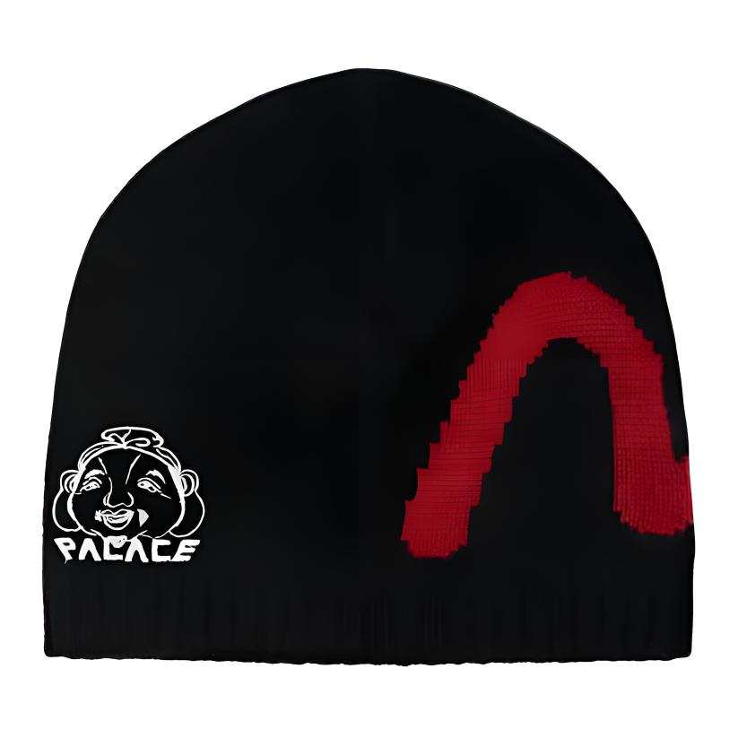PALACE PALACE X Evisu Seagull Godhead Beanie