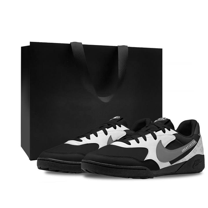Nike Nike Terra Manta Cushioning Abrasion Resistant Breathable Slip Resistant Low top Casual Shoes Unisex Gray White Black