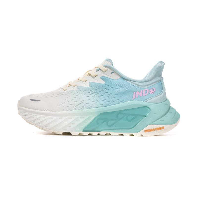 JNDO Low top Running Shoes Unisex Sea Salt White