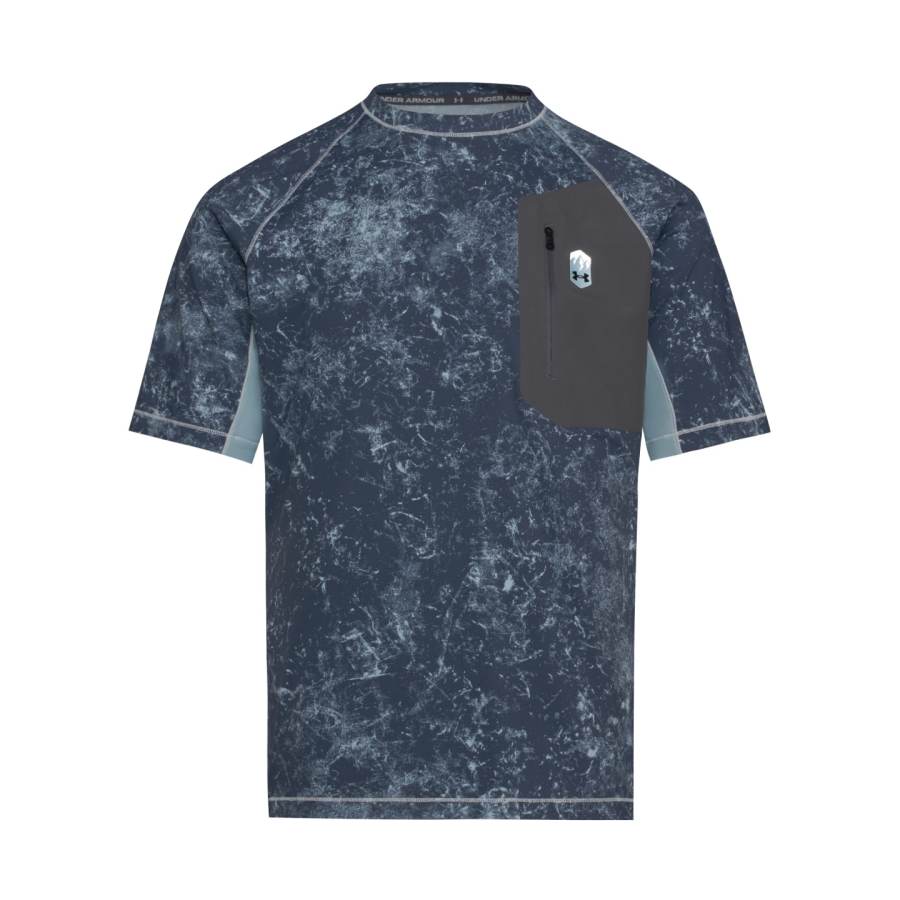 Under Armour Short Sleeved T Shirts Men's Castle Rock Gray