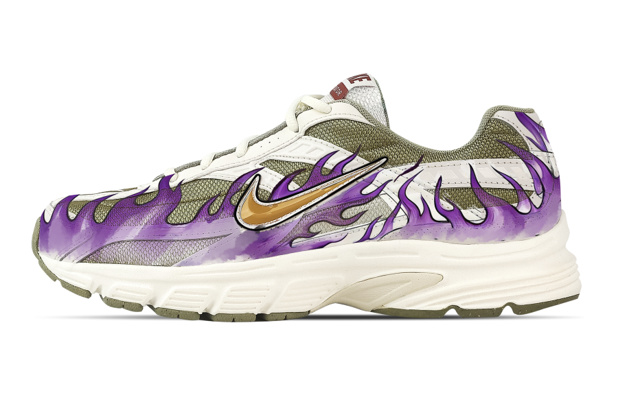Nike Nike Initiator Support Breathable Low top Casual Running Shoes Men's Purple