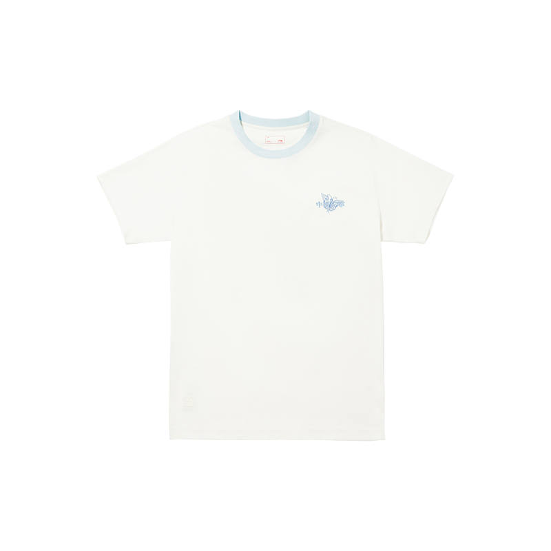 Li-Ning Li Ning Short Sleeved T Shirts Women's Ivory