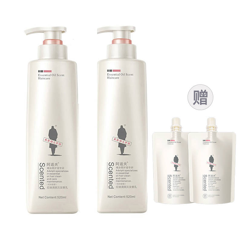 Adolph Essential Oil Fragrance Shampoos