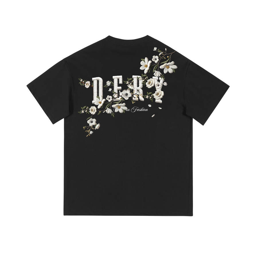 DEERWAY T Shirts Unisex Crew Neck Moderate Straight Fit