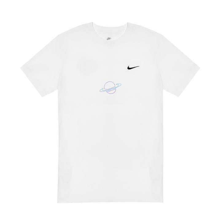 Nike Nike Sportswear T Shirts Unisex White Crew Neck Moderate Straight Fit