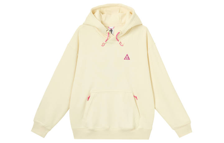 Nike Nike ACG 'Tuff Fleece' Therma FIT Athleisure Hooded Fleece Lined Pullover Long Sleeved Embroidered Pattern Sweatshirt