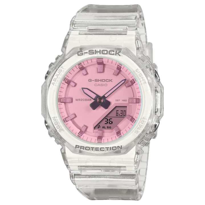 CASIO CASIO P2100SR Quartz Movement Resin Strap Watch Women's Watch Pink Watch Dial