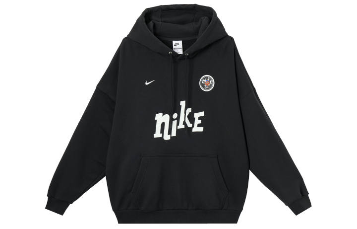 Nike Nike Sweatshirts Men's Black Hooded Non Detachable Moderate