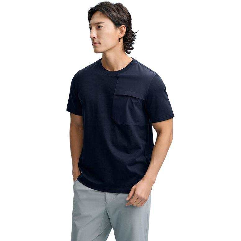NAUTICA T Shirts Men's Crew Neck Moderate Straight Fit