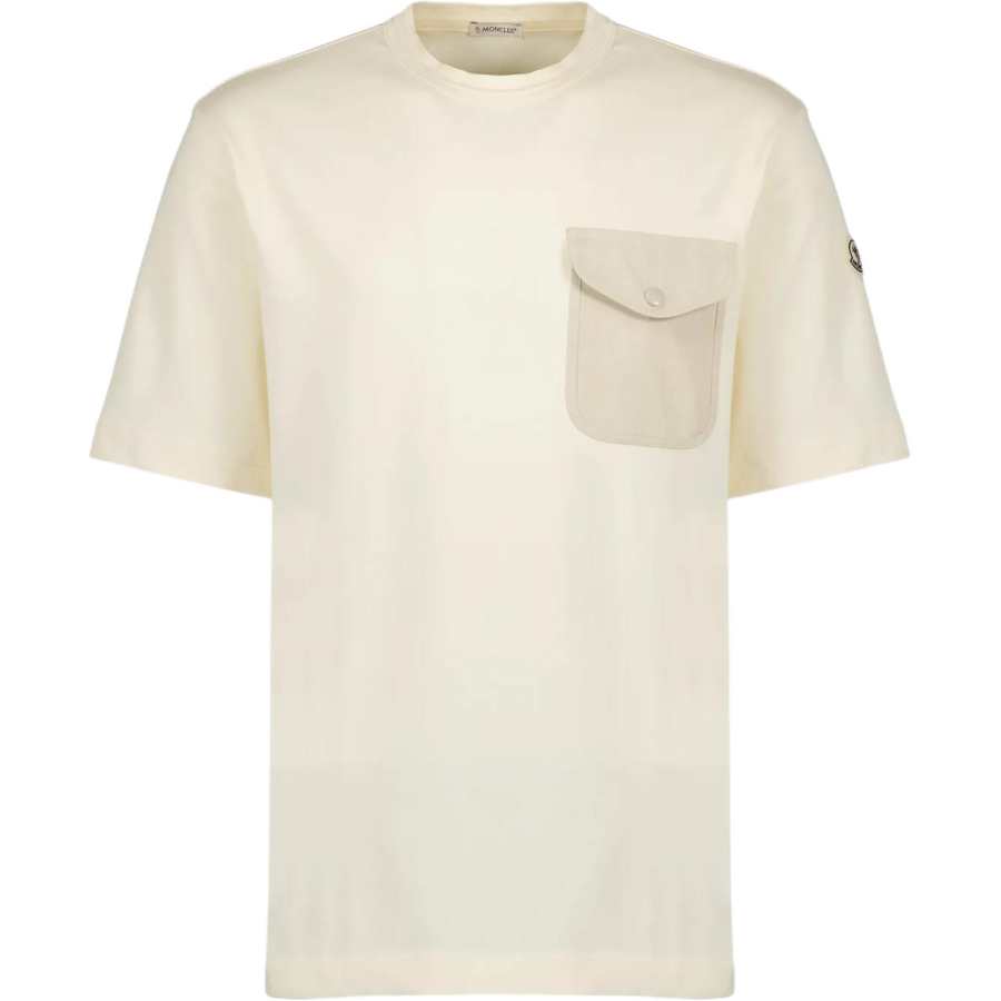Moncler SS26 Pocket T Shirt T Shirt Men's