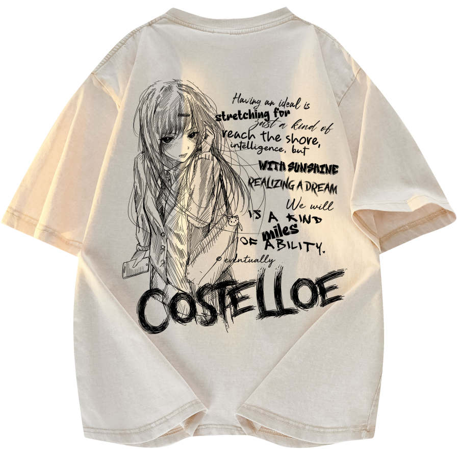 PAUL COSTELLOE T Shirts Unisex Crew Neck Moderate Straight Fit