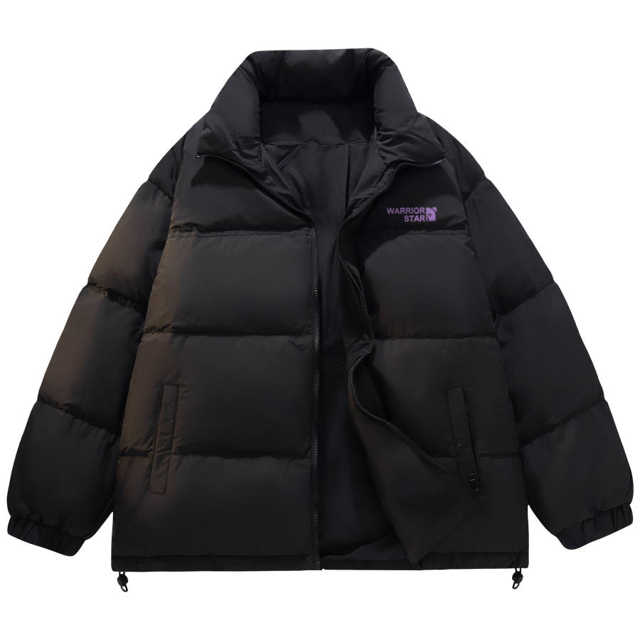 WARRIOR WARRIOR Down Jackets Unisex Stand Collar Thickened