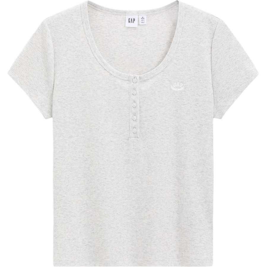 GAP T Shirts Women's Henry Collar