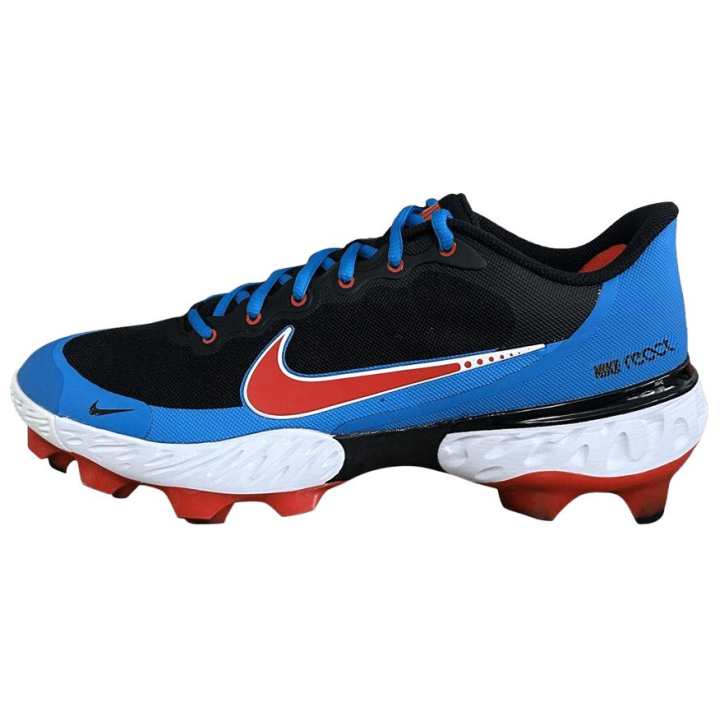 Nike Nike Alpha Huarache Elite 3 Baseball Shoes Men's Black Blue