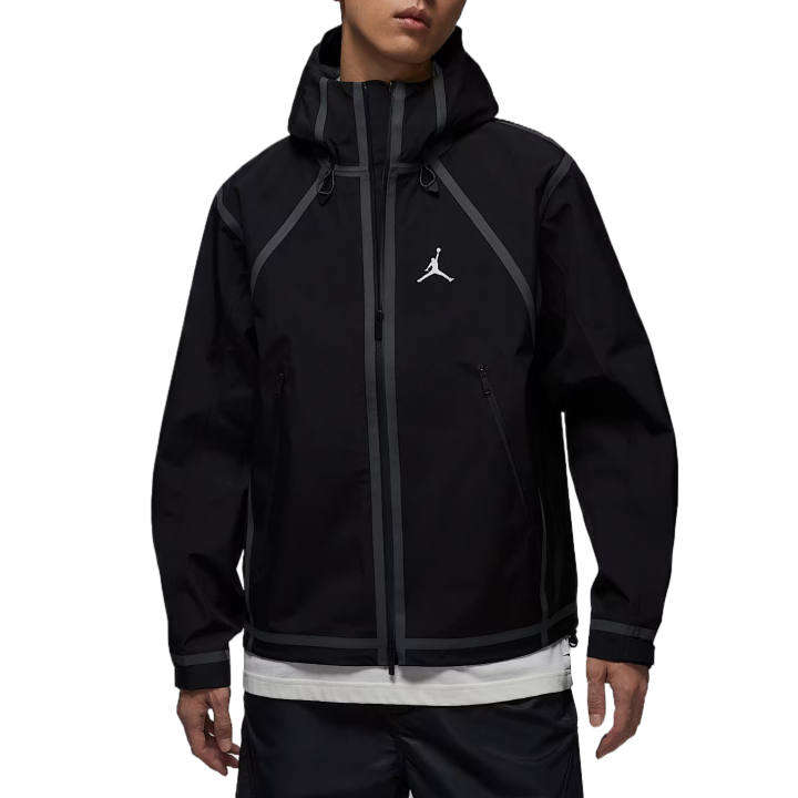 Jordan Jordan Jackets Men's Black/White Hooded Non Detachable Moderate Other